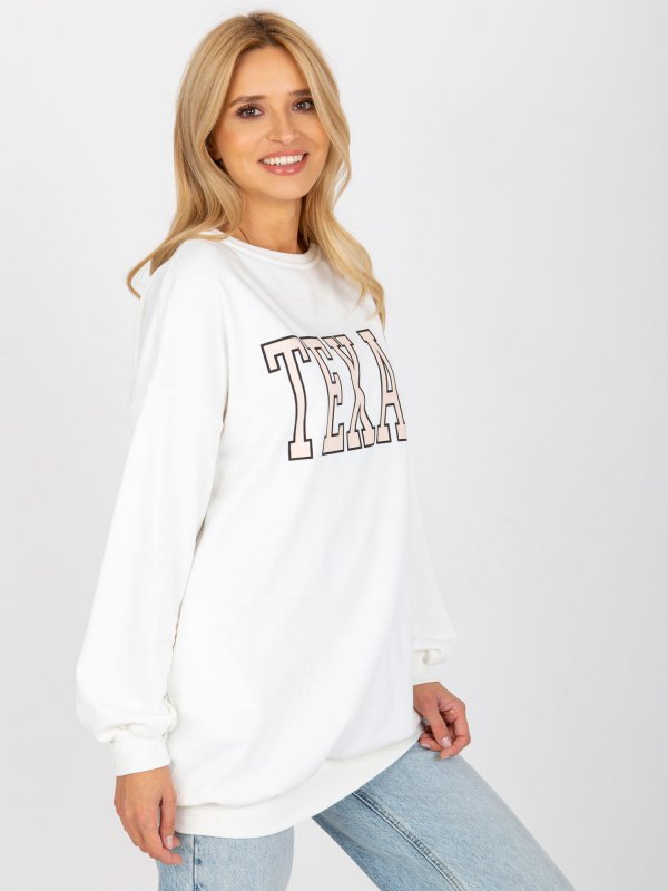 Bluza-EM-BL-U719.82P-ecru rozmiar - ONE SIZE