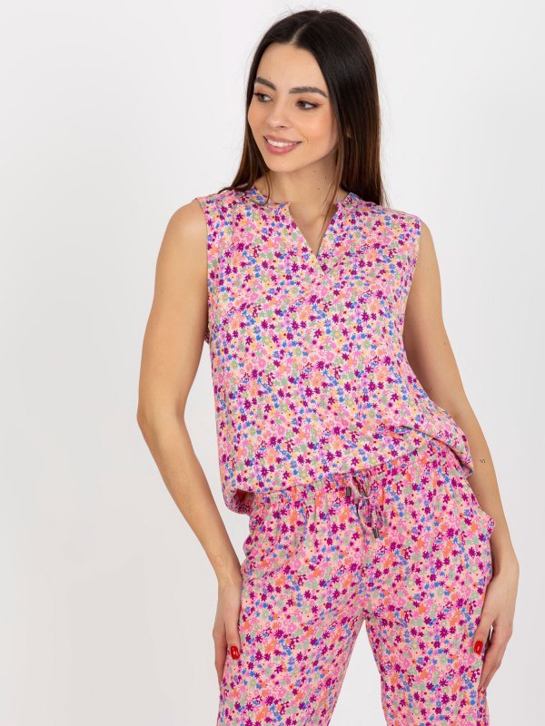 Bluzka-D73771R11115A-różowy rozmiar - XL