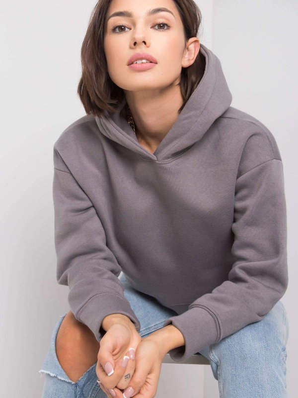 Bluza-TW-BL-G-046.99-ciemny szary rozmiar - XL