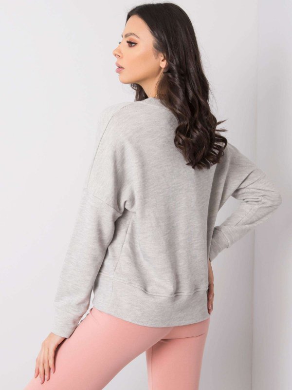 Bluza-RV-BL-6080.19-jasny szary rozmiar - S/M