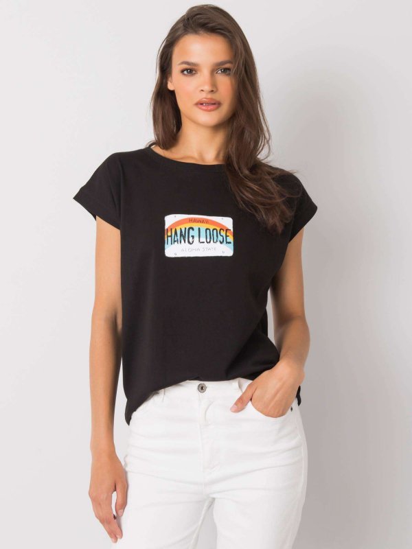T-shirt-FA-TS-7137.29P-czarny rozmiar - ONE SIZE