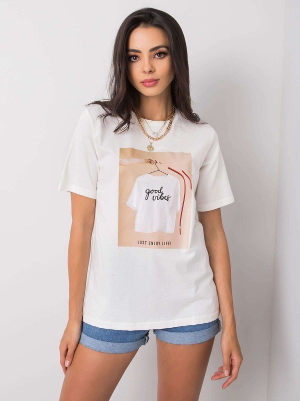 T-shirt-PM-TS-SS21CA25.74P-biały rozmiar - S