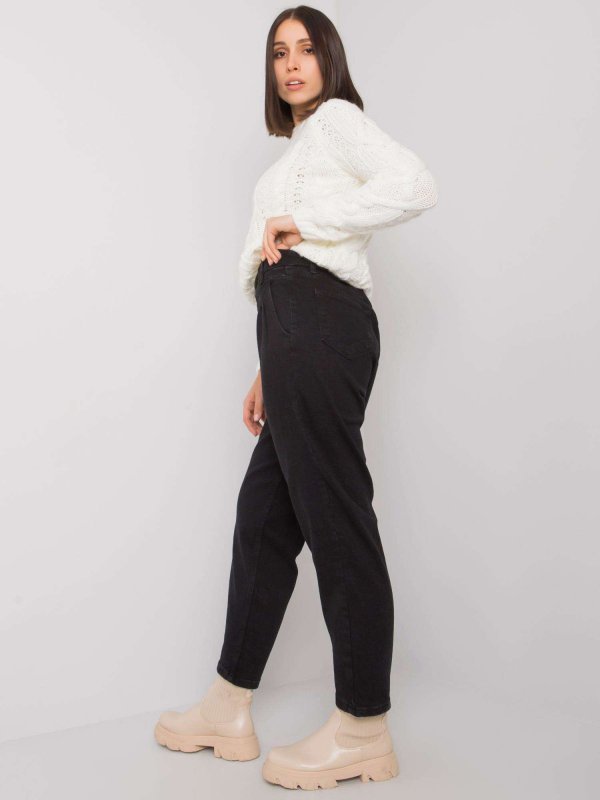 Spodnie jeans-MR-SP-263.65P-czarny rozmiar - 29