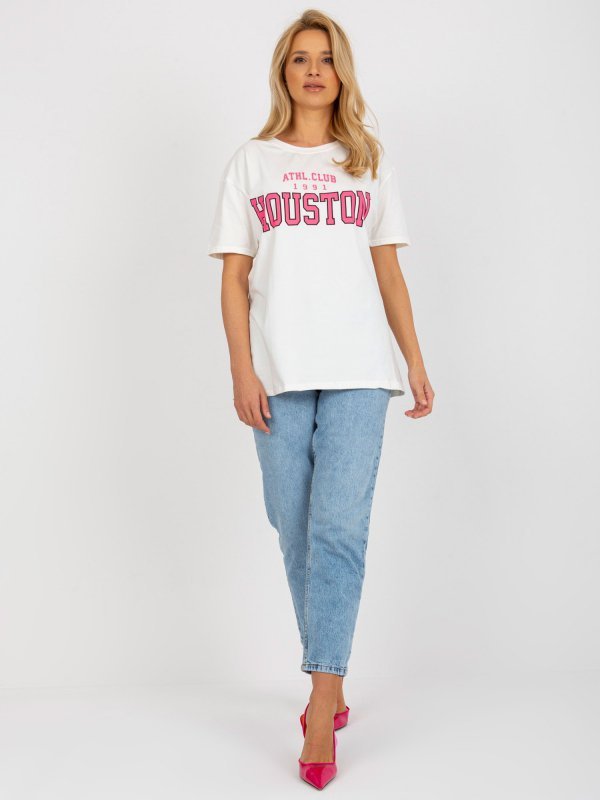 T-shirt-EM-TS-527-1.26X-ecru rozmiar - ONE SIZE
