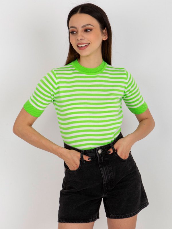 Bluzka-BA-BZ-1441.80-jasny zielony rozmiar - ONE SIZE