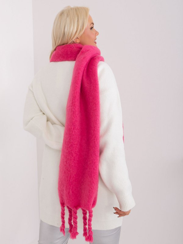 Szalik-AT-SZ-2313502.53P-ciemny różowy rozmiar - ONE SIZE