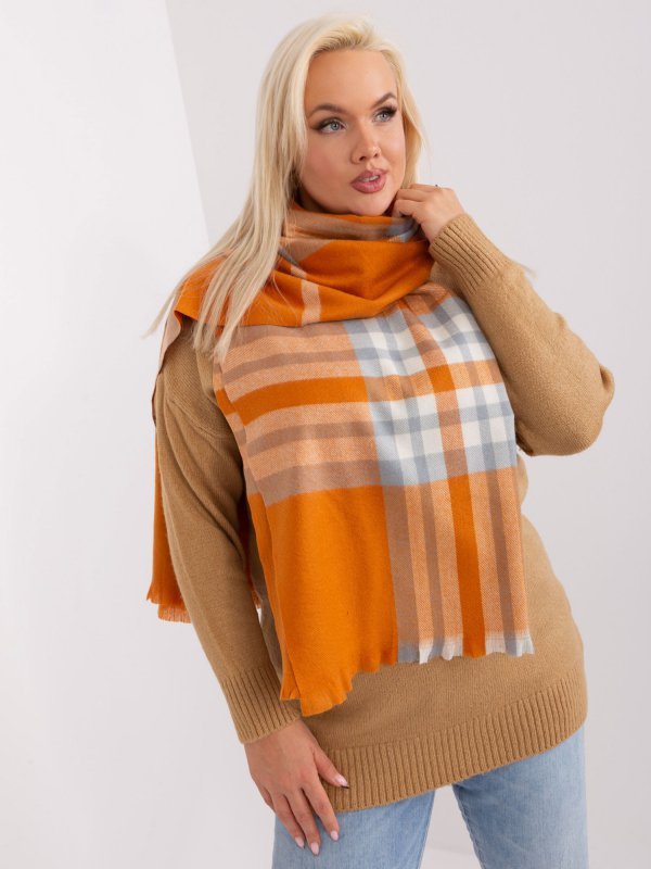 Szalik-AT-SZ-23125-1.26-ciemny pomarańczowy rozmiar - ONE SIZE