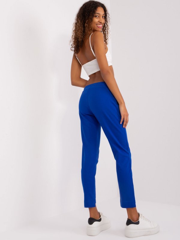 Spodnie dresowe-RV-DR-8835.10-kobaltowy rozmiar - L/XL