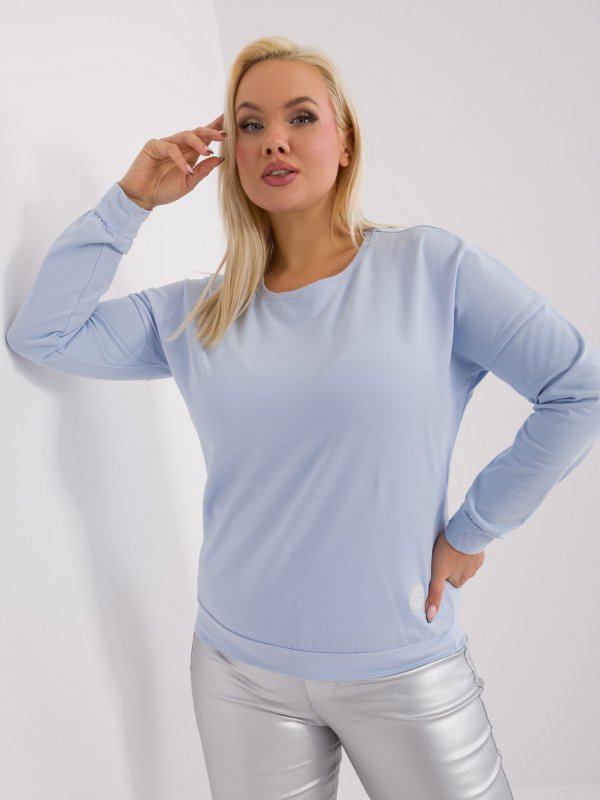 Bluzka-RV-BZ-9258.22-jasny niebieski rozmiar - ONE SIZE