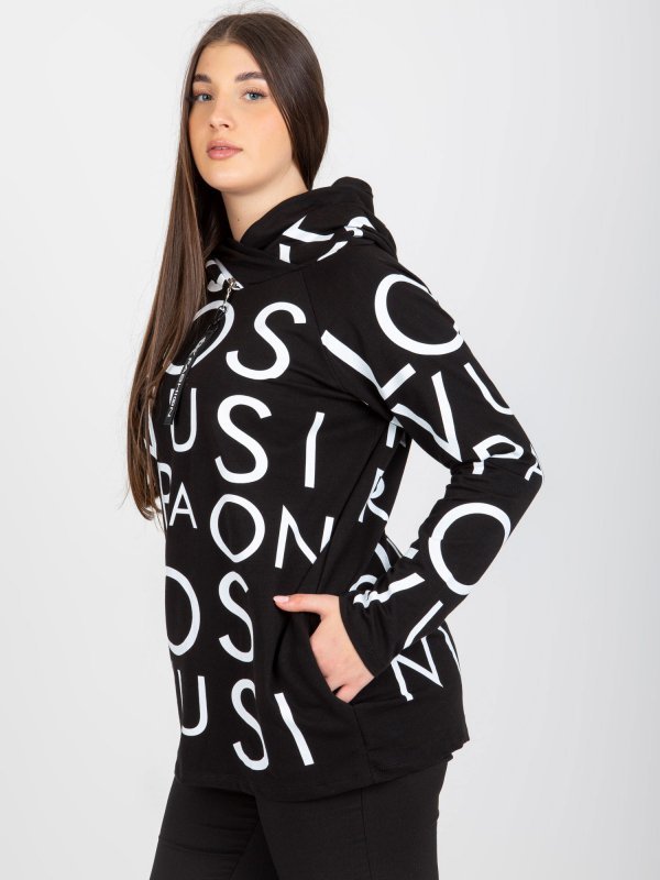 Bluza-RV-BL-5056-1.95-czarny rozmiar - ONE SIZE