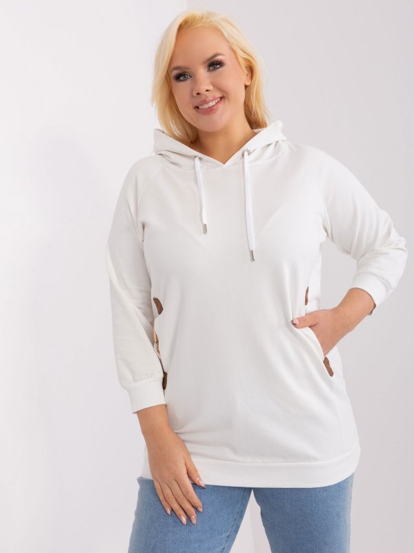 Bluza-RV-BL-8221.96-ecru rozmiar - ONE SIZE