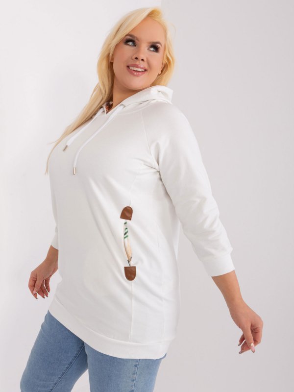 Bluza-RV-BL-8221.96-ecru rozmiar - ONE SIZE