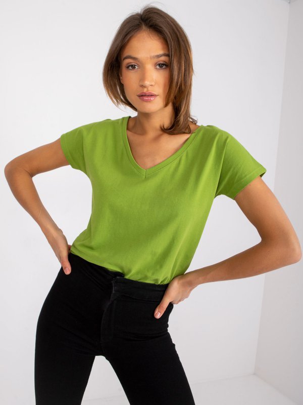 T-shirt-RV-TS-4832.42P-jasny zielony rozmiar - S