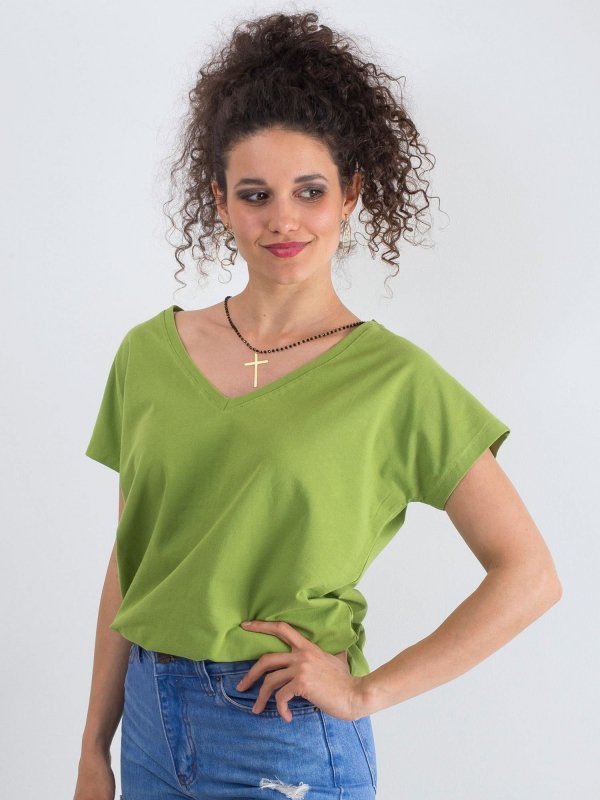 T-shirt-RV-TS-4832.42P-jasny zielony rozmiar - L