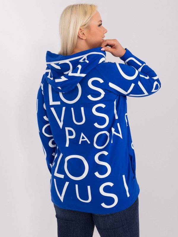Bluza-RV-BL-5056-1.95-kobaltowy rozmiar - ONE SIZE