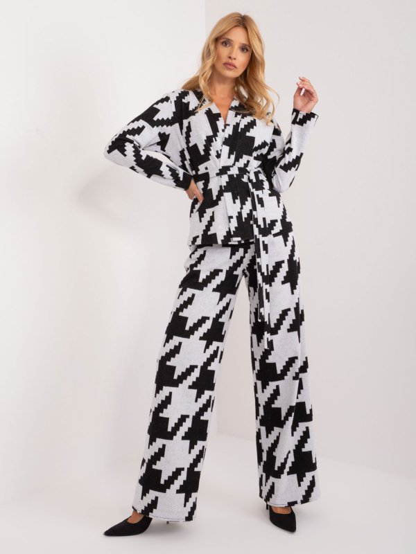 Komplet-LK-KMPL-509561.03X-szaro-czarny rozmiar - L/XL