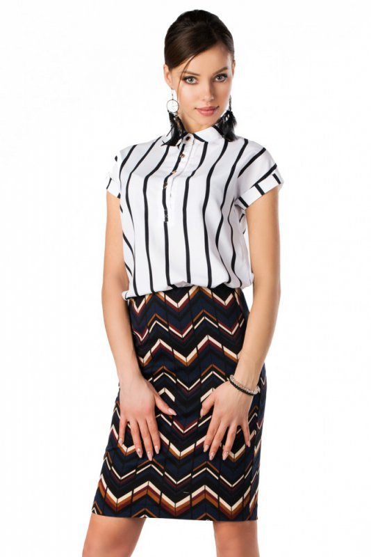 Bluzka Ouranila White 85411 rozmiar - M