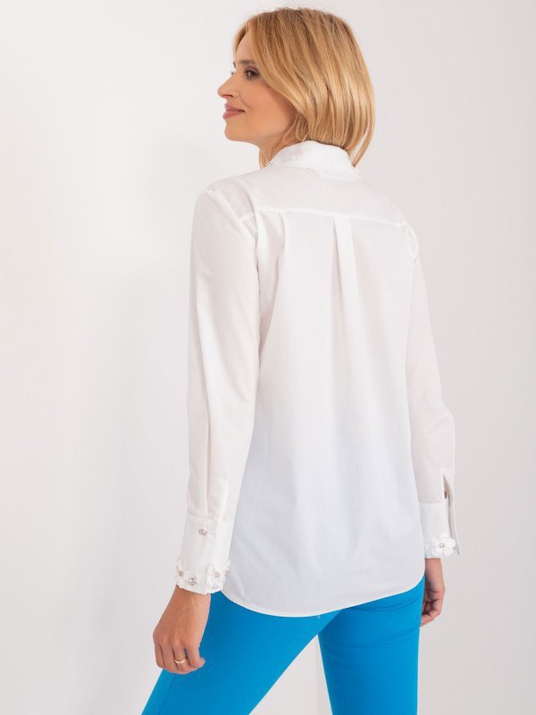 Koszula-LK-KS-509574.71-biały rozmiar - L/XL