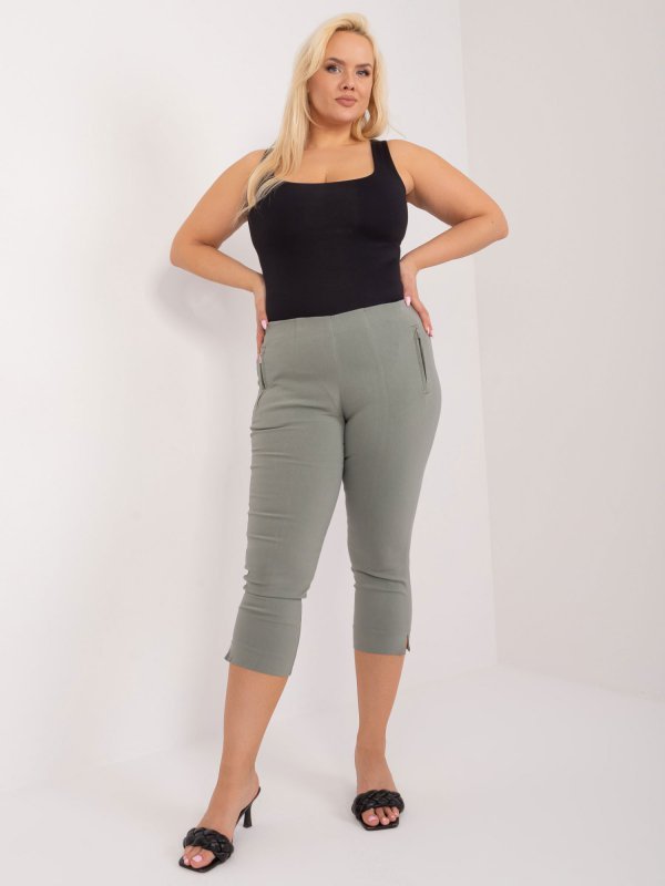 Spodnie-AT-SP-1863.43-khaki rozmiar - 52