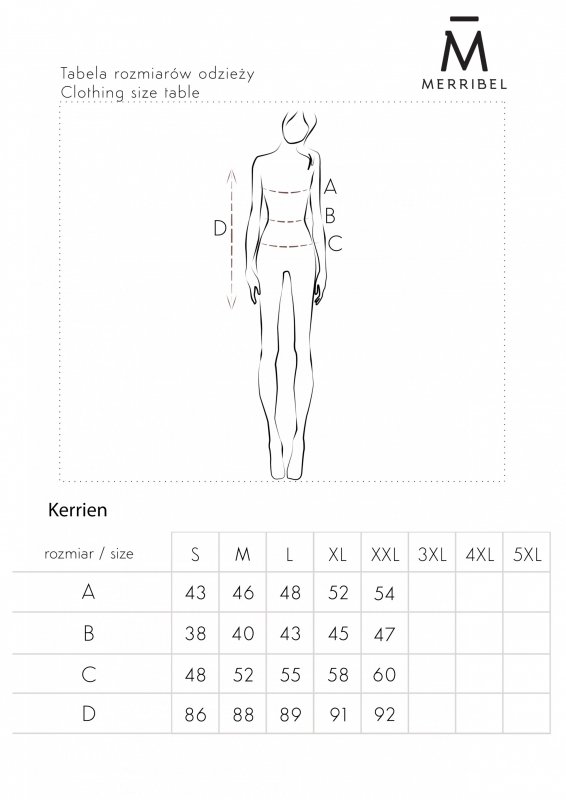 Sukienka Kerrien Powder 85493 rozmiar - 2XL