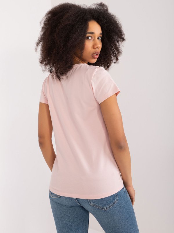 Bluzka-RV-BZ-9624.63-jasny różowy rozmiar - L/XL