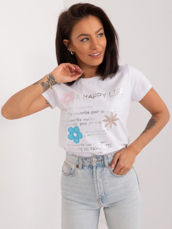 Bluzka-RV-BZ-9619.27X-biały rozmiar - L/XL