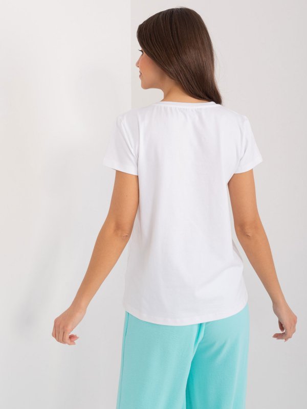 T-shirt-RV-TS-9637.39-biały rozmiar - S/M