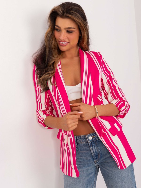 Marynarka-DHJ-MA-2766.42-fuksjowy rozmiar - XL