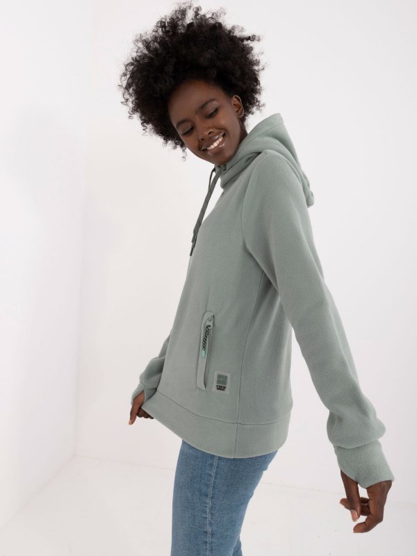 Bluza-D20005M02627B1-pistacjowy rozmiar - S