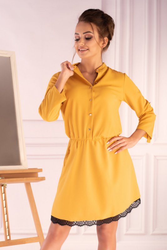 Sukienka Jentyna Yellow 85605 rozmiar - L