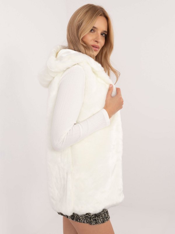 Kamizelka-AT-KZ-05201.95P-ecru rozmiar - M/L
