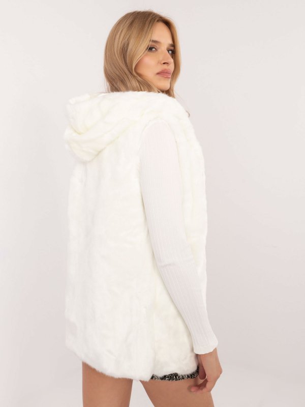 Kamizelka-AT-KZ-05201.95P-ecru rozmiar - M/L