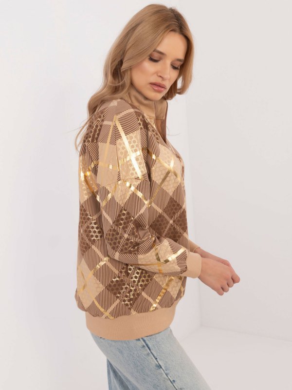 Bluza-CLM-BL-1259.59-camelowy rozmiar - S