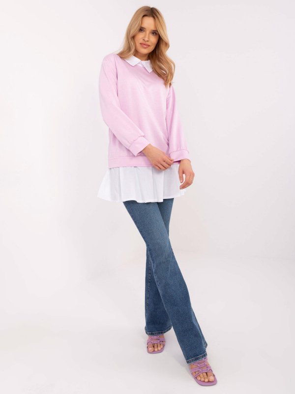 Bluzka-MI-BZ-A5997.49-jasny fioletowy rozmiar - ONE SIZE