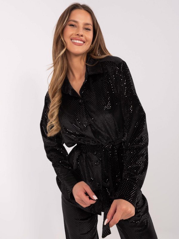 Komplet-LK-KMPL-509498.08-czarny rozmiar - S/M