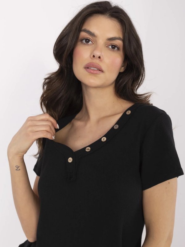 Bluzka-DHJ-BZ-25168.00-czarny rozmiar - ONE SIZE