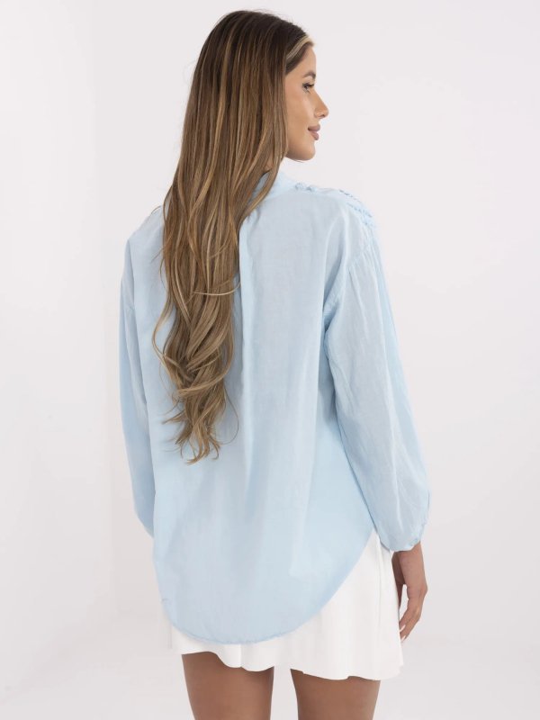 Bluzka-TW-KS-BI-3145.67-jasny niebieski rozmiar - L