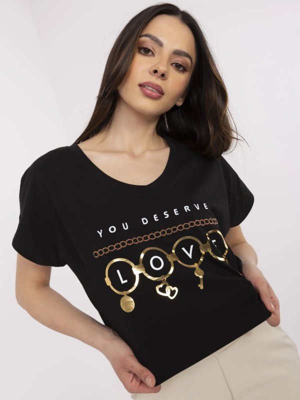 T-shirt-CLM-TS-1729.86-czarny rozmiar - XL