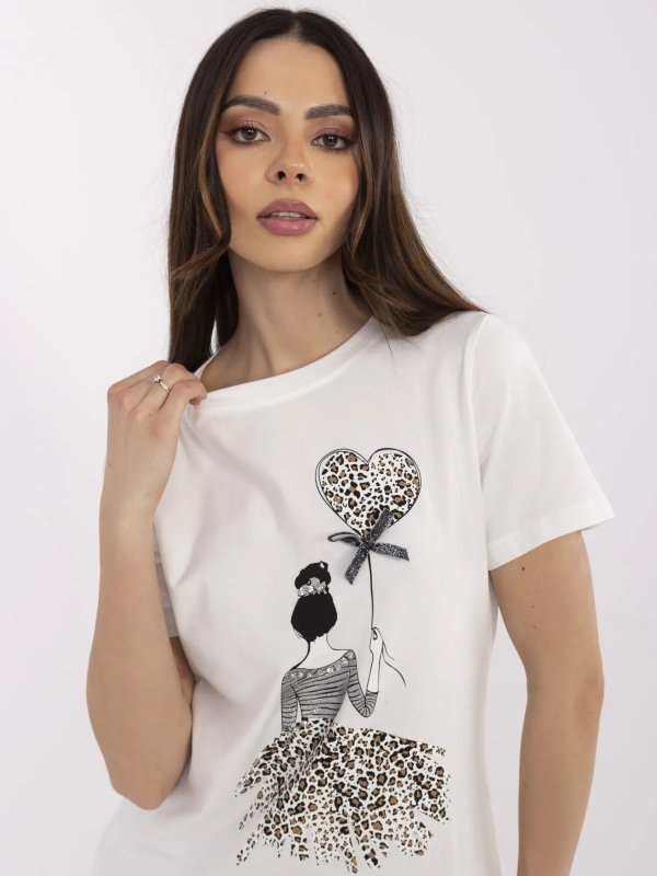 Bluzka-CLM-BZ-1702.89-ecru rozmiar - XL