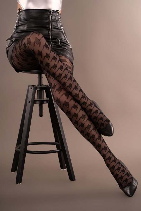Rajstopy ZagZig 20 Den Black Czarny LivCo Corsetti Fashion rozmiar - 3