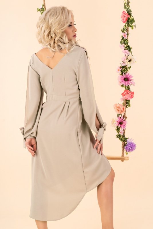 Sukienka Mallani Beige D51 rozmiar - M