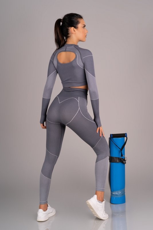 Komplet Gym 847 Gray 1757 rozmiar - S