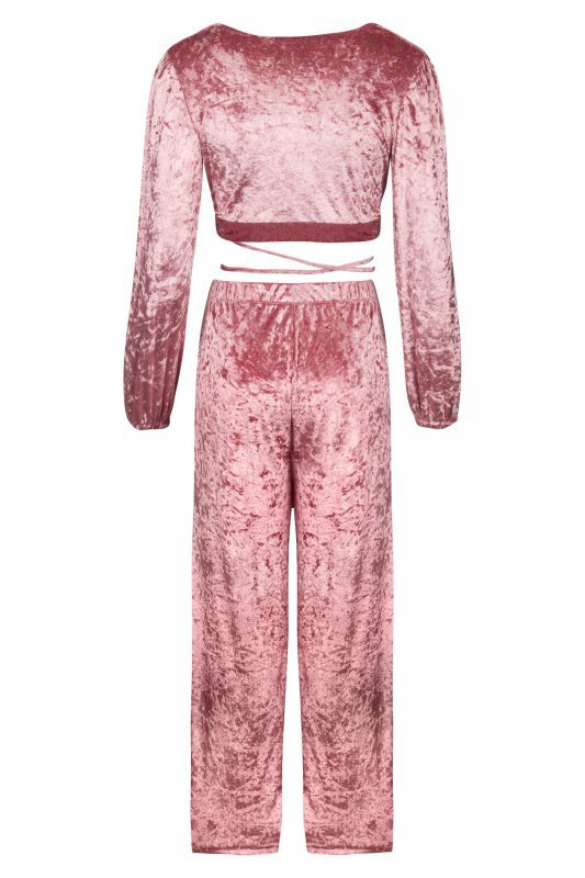 Zmysłowy komplet Setisa różowy / pink LivCo Corsetti Fashion rozmiar - S/M