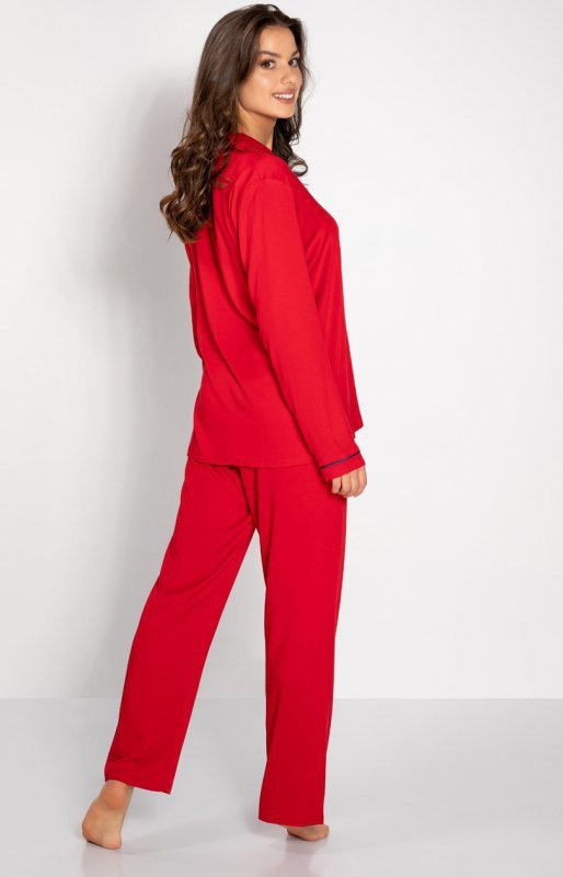 Piżama Damska Model The One 179362 Red - Momenti Per Me