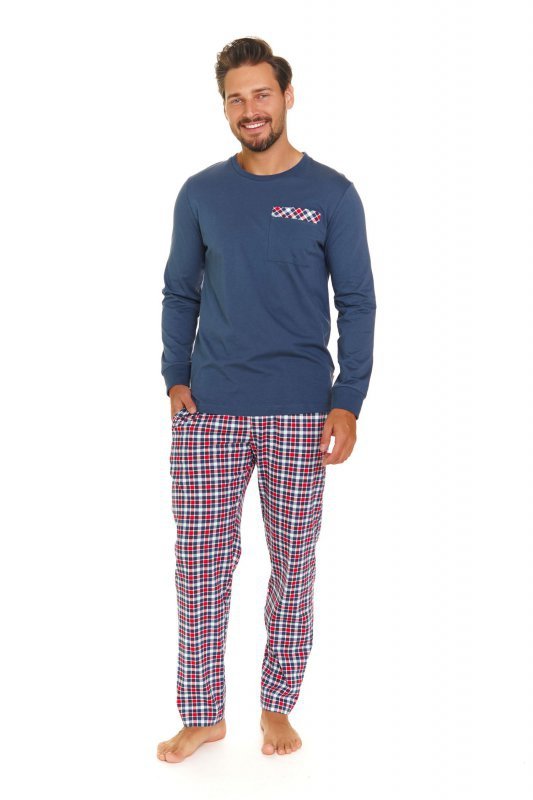 Doctornap Piżama męska PMB 7147 deep blue
