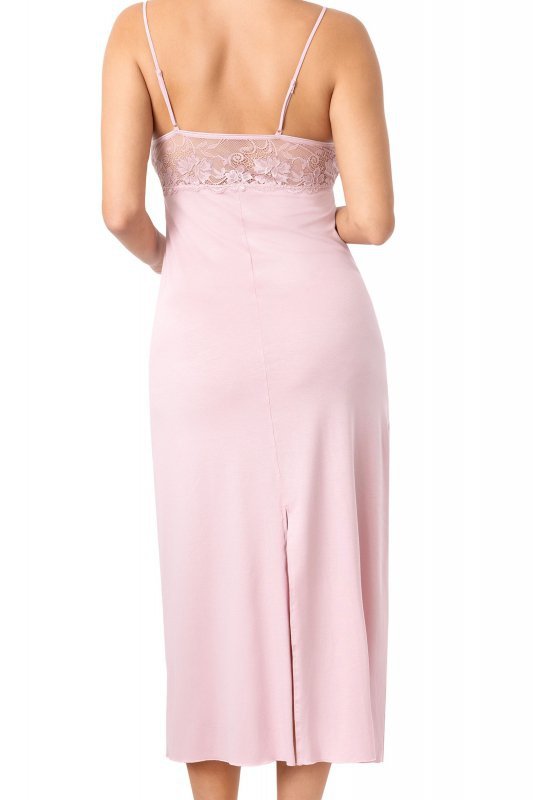 Donna Koszula nocna Jasmine long pudrowy róż