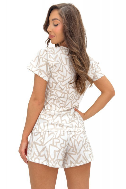 Donna Piżama damska Adore short ecru