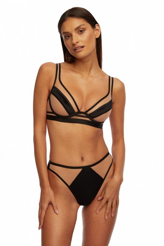 Kinga Biustonosz Lou SC 932 czarny