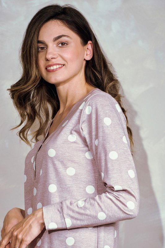 Taro Koszula nocna Libby 3215 01 grochy