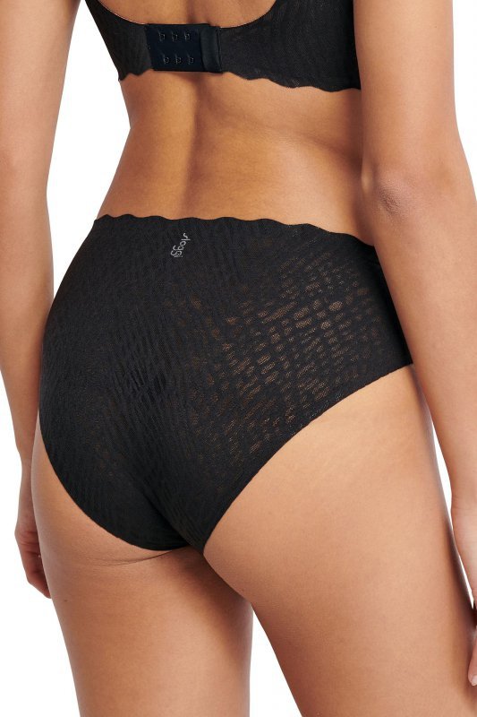 Sloggi Figi Zero Feel Bliss High leg czarne